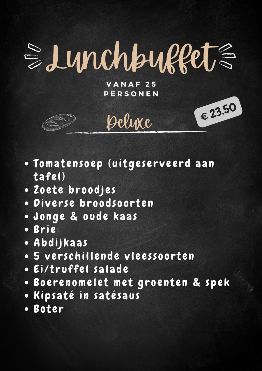 Lunchbuffet Deluxe
