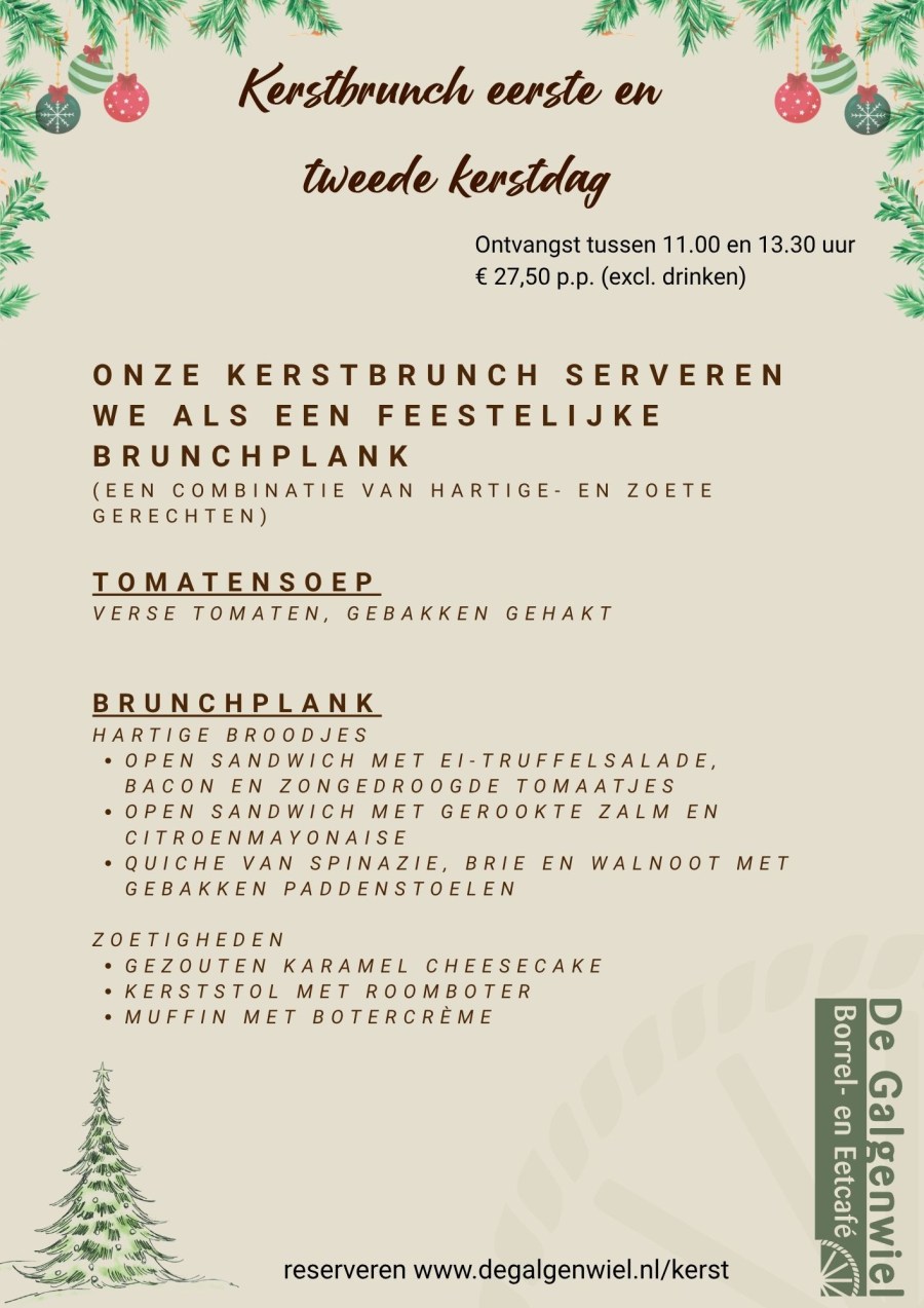 Kerstbrunch 2025