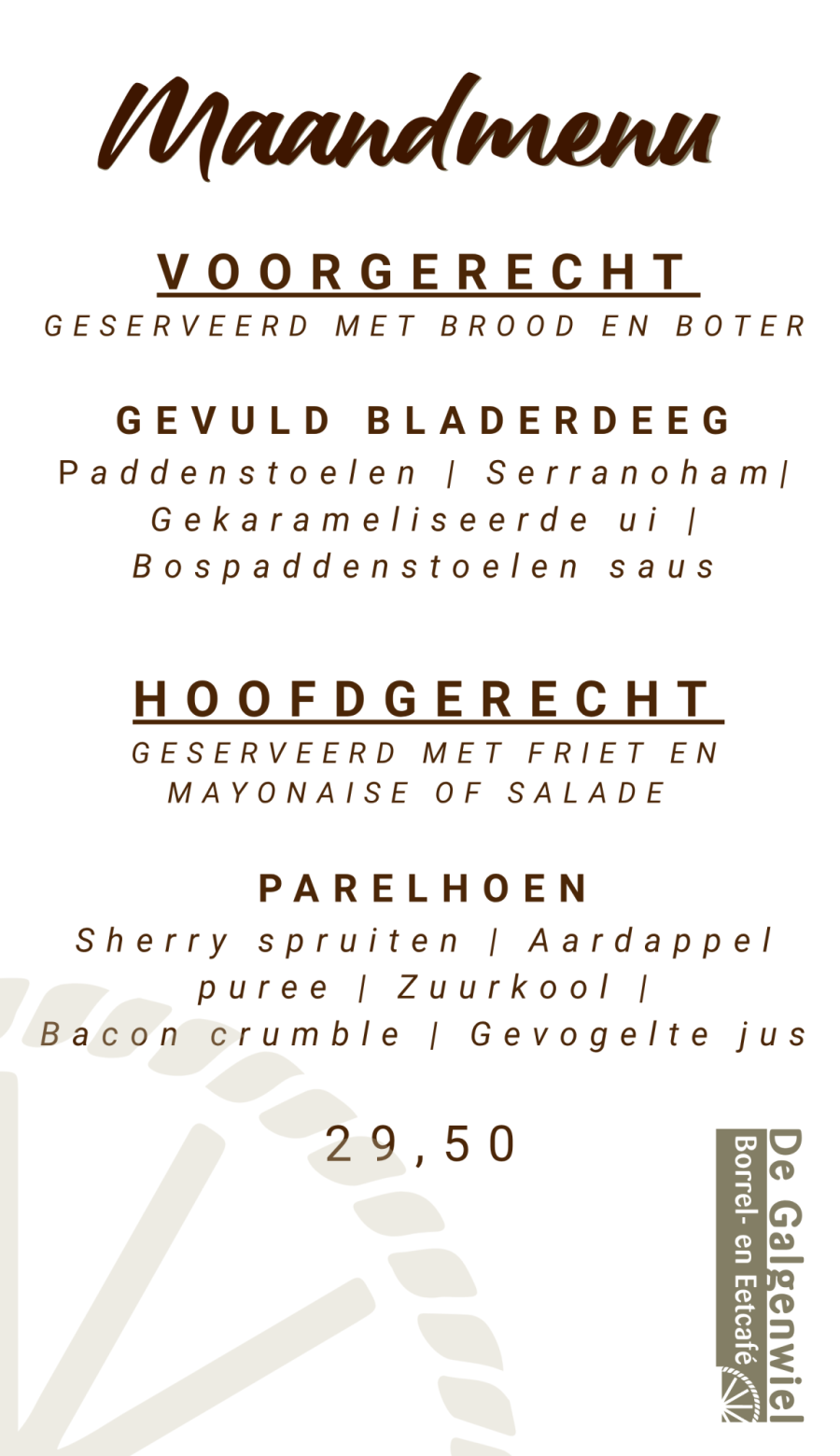 Galgenwiel Maand menus  (1)